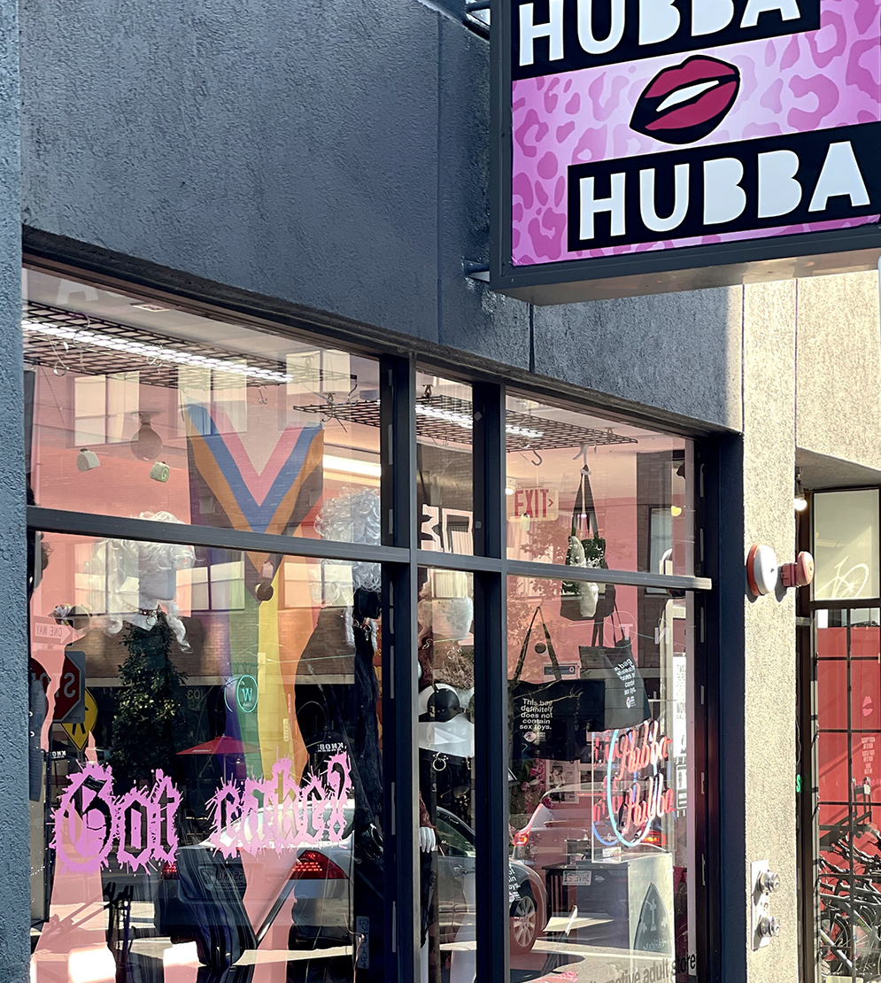 Hubba Hubba store exterior photo