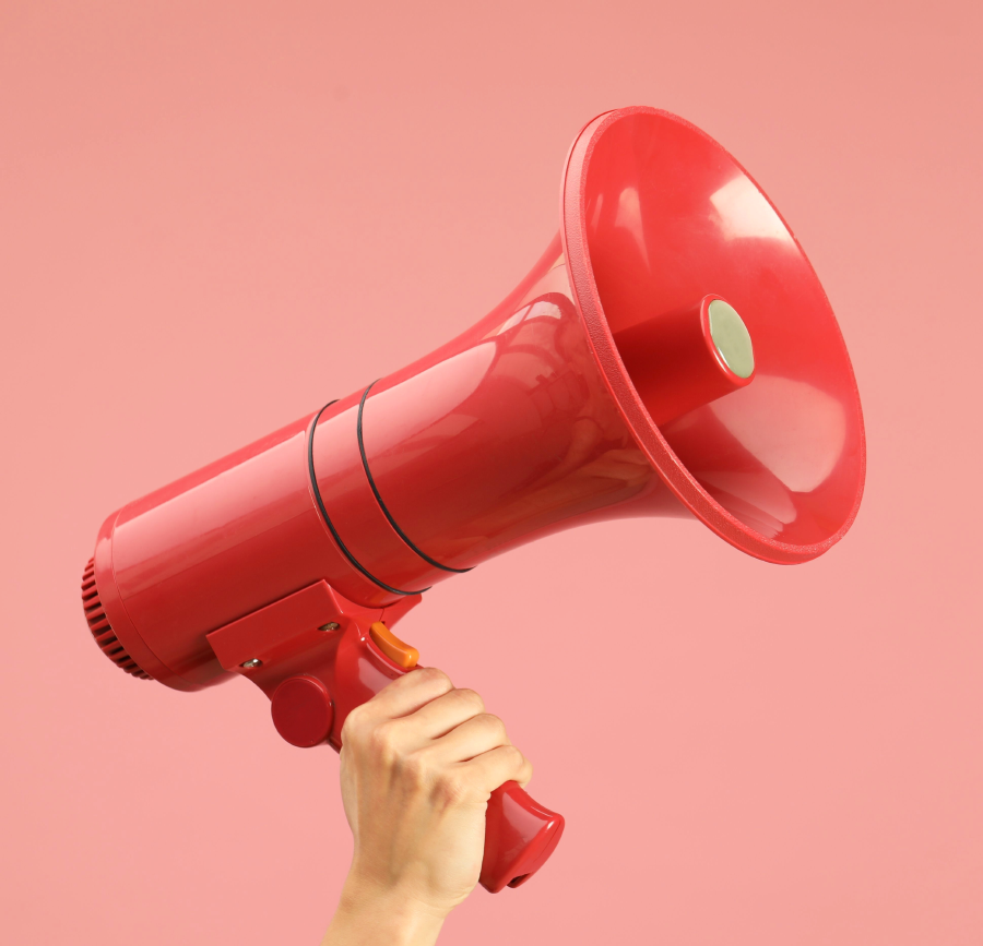 photo of megaphone